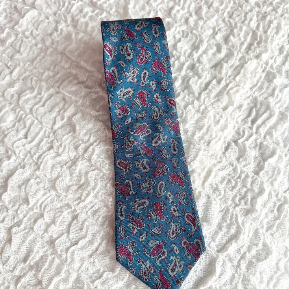 Liberty London Paisley 100% Silk Necktie